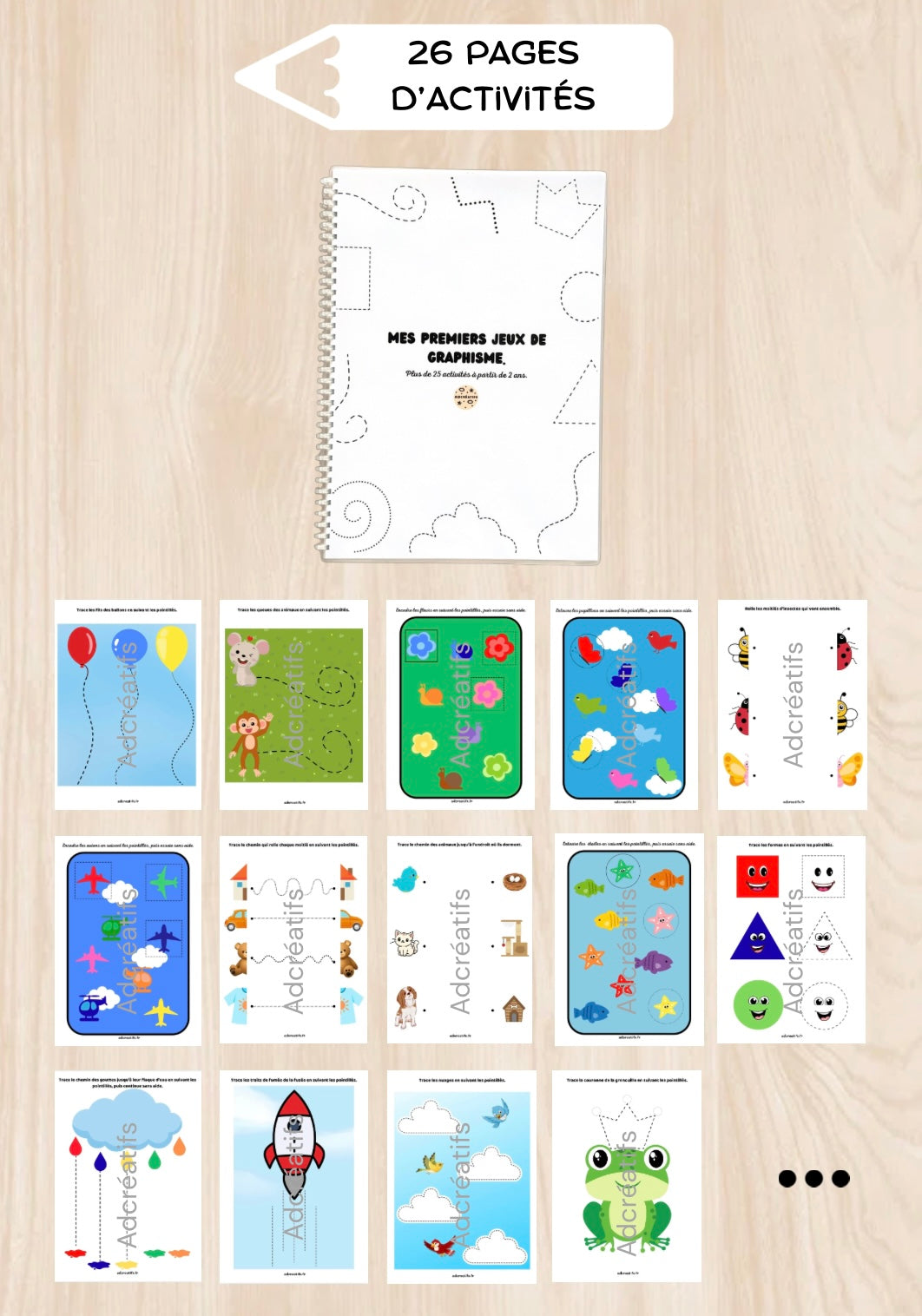 Livret d'activités - Jeux de graphisme