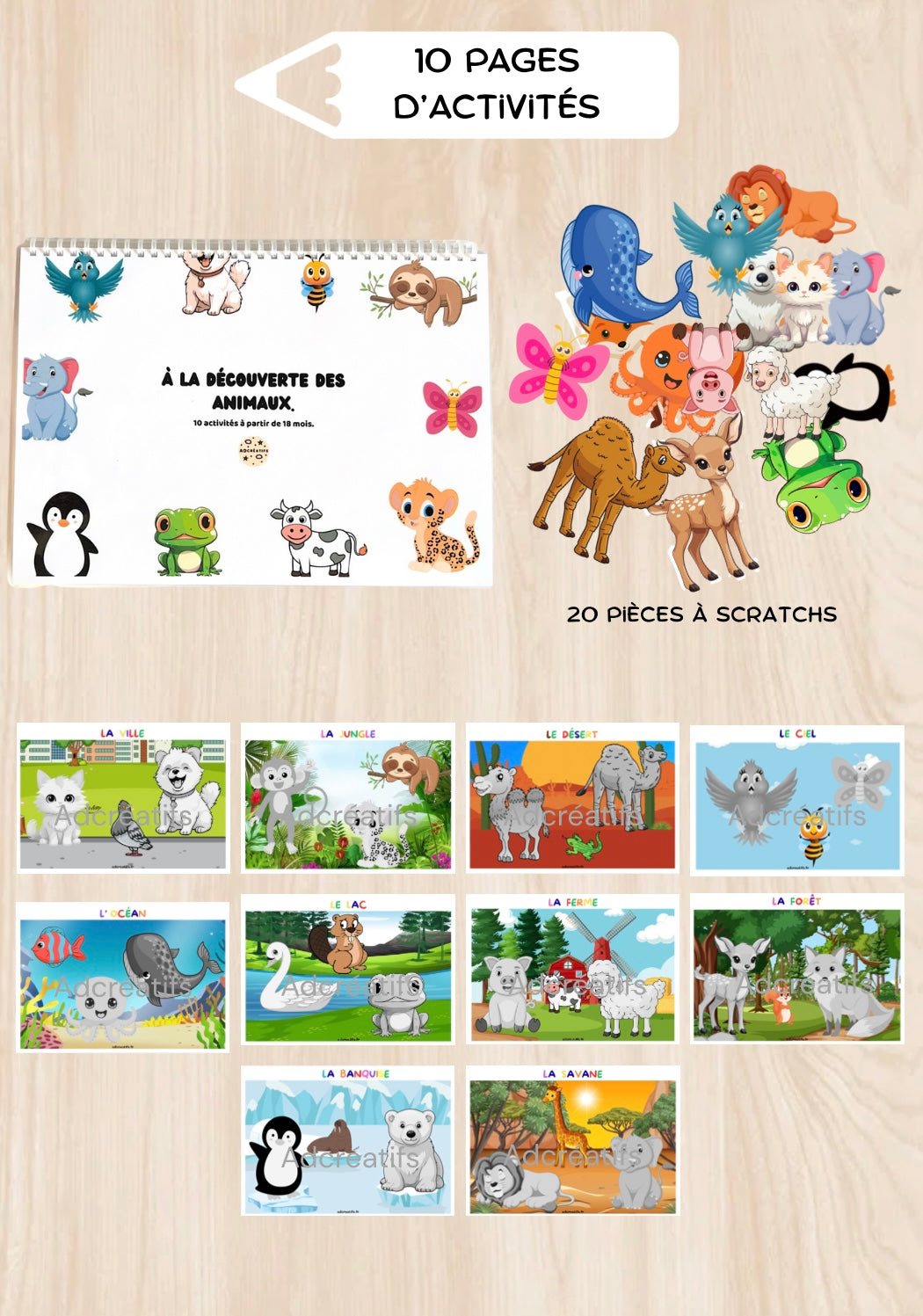 Livret d'Activités - Les animaux