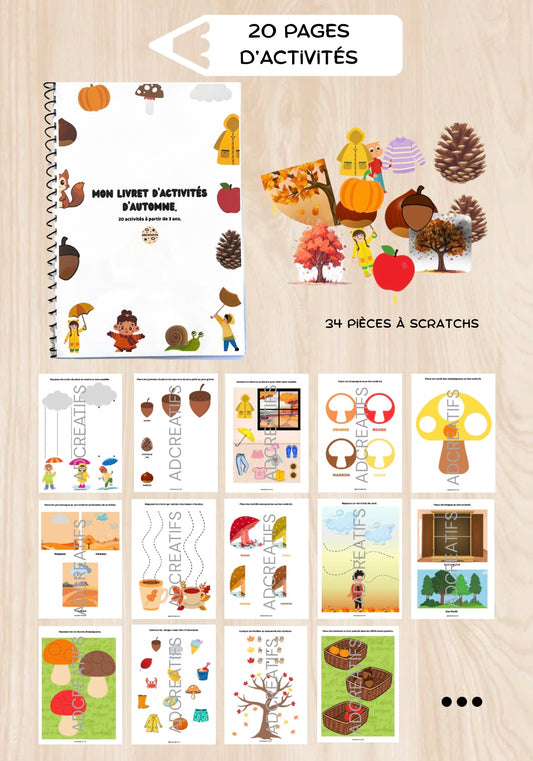 Livret d'Activités - Automne - Dès 3 ans