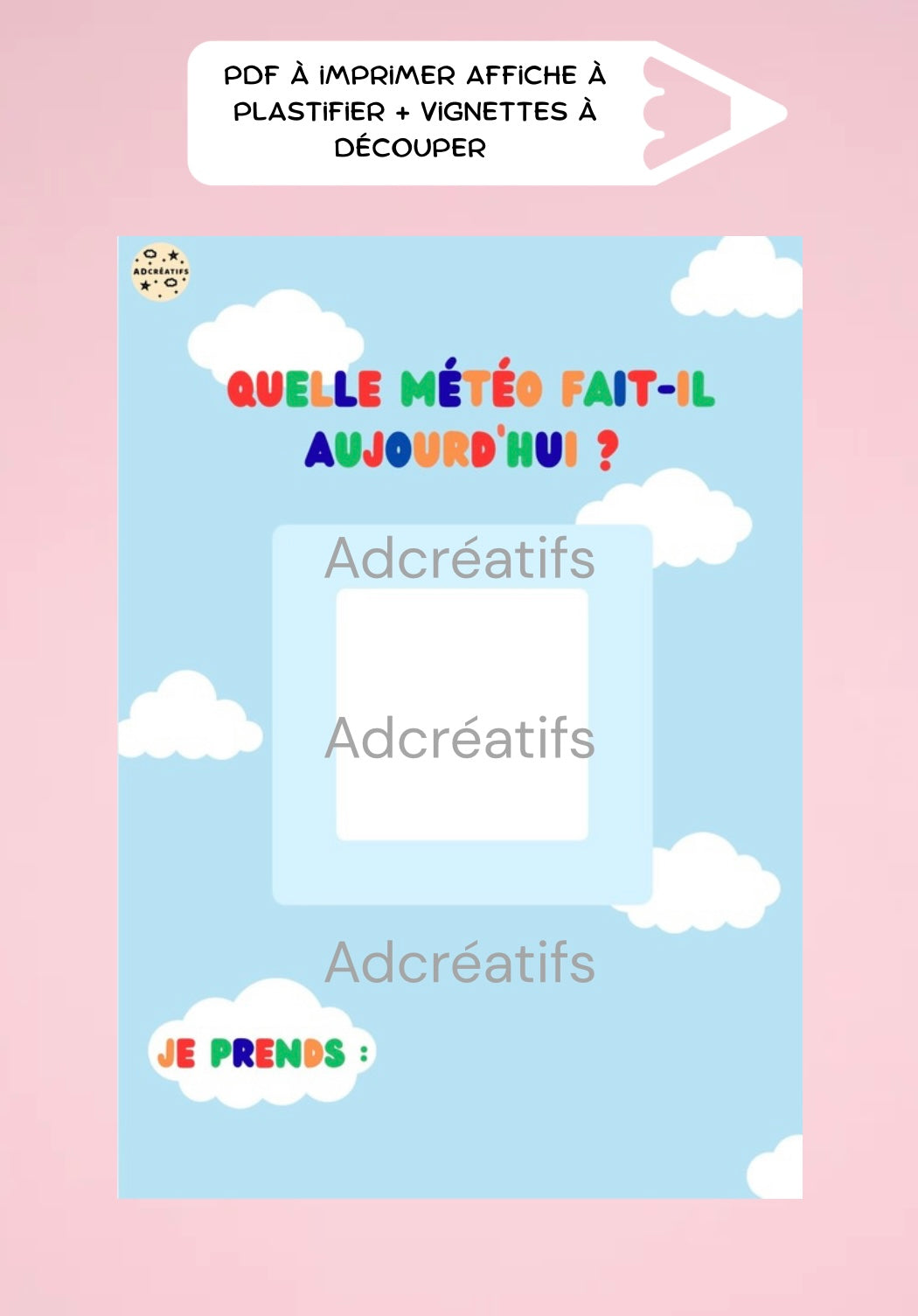 PDF : Affiche météo