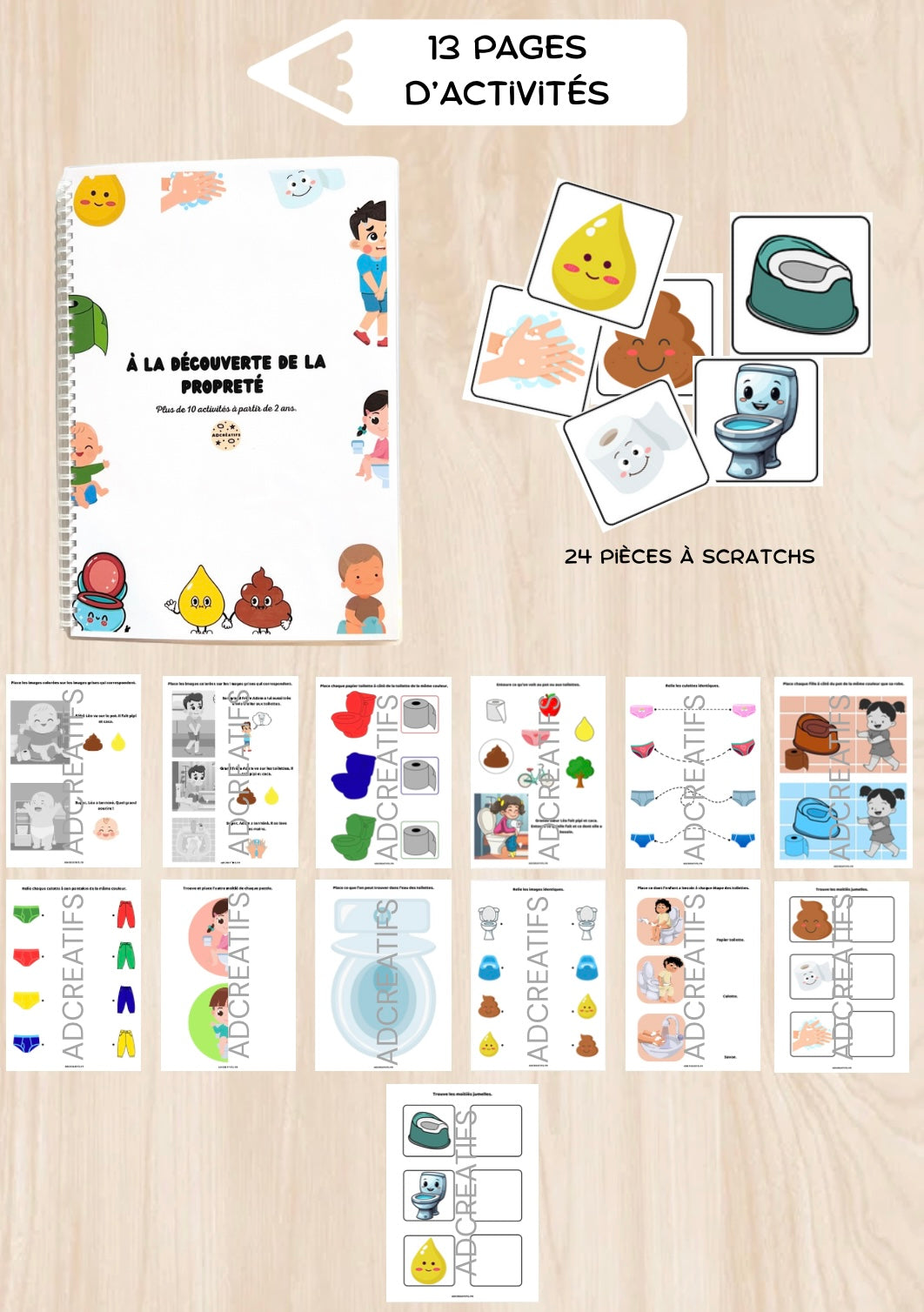 Livret d'Activités - La propreté