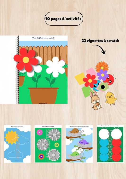 Livret d'Activités - Printemps - Dès 18 mois