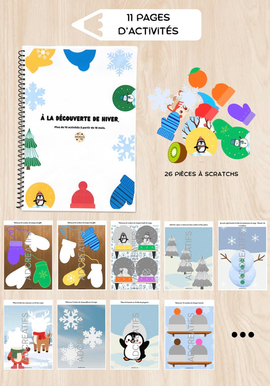 Livret d'Activités - Hiver - Dès 18 mois