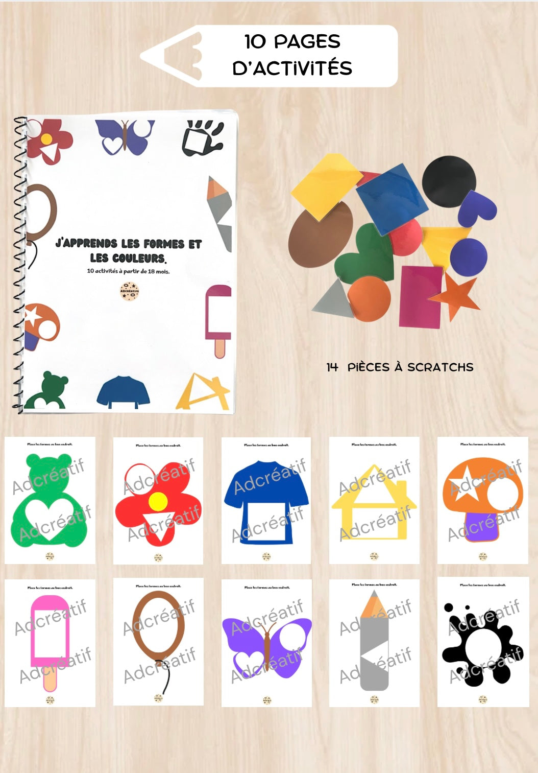 Livret d’activités – Formes & Couleurs