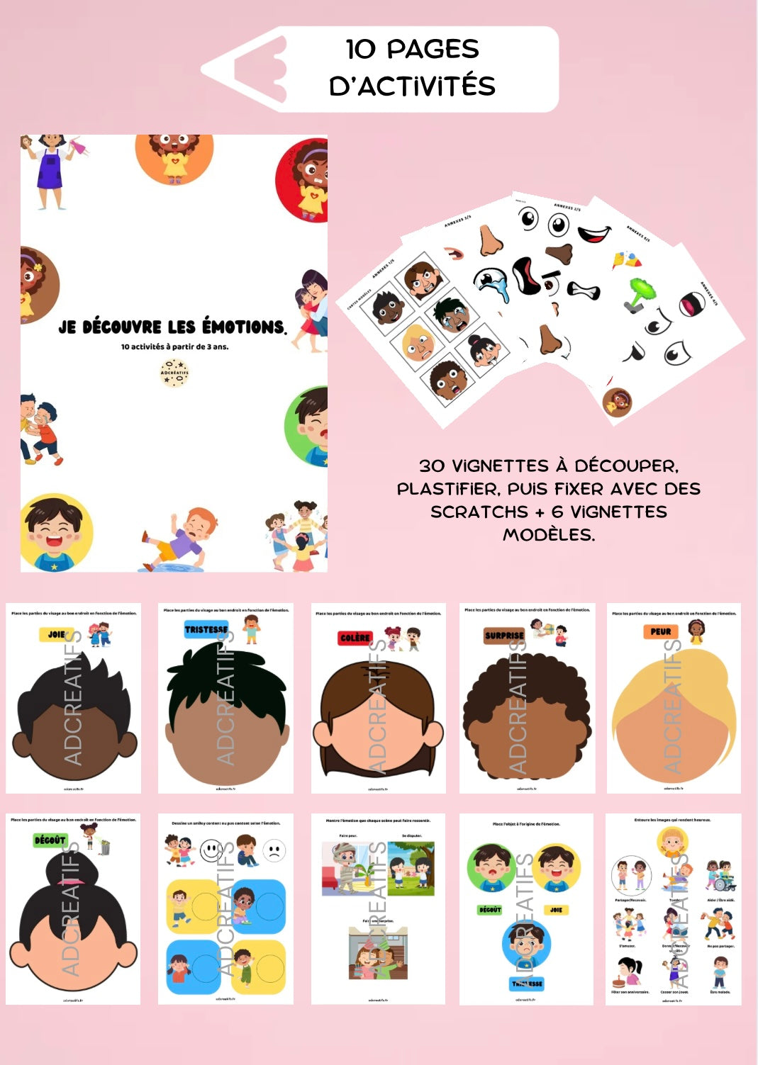 PDF - Activités - Les émotions