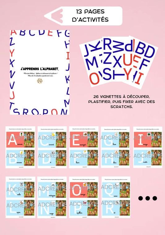 PDF - Alphabet - Dès 2ans