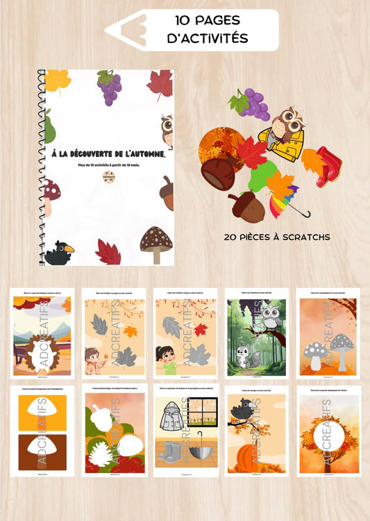 Livret d'Activités Automne - Dès 18 mois