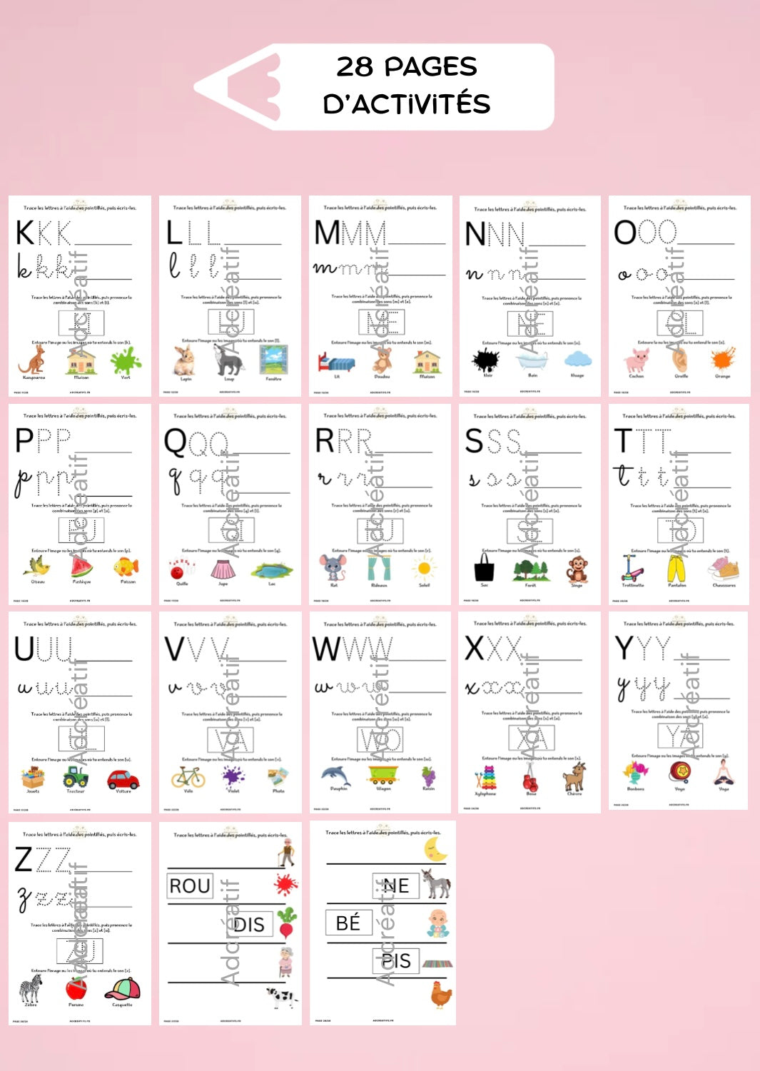 PDF - L’écriture des Lettres et Sons