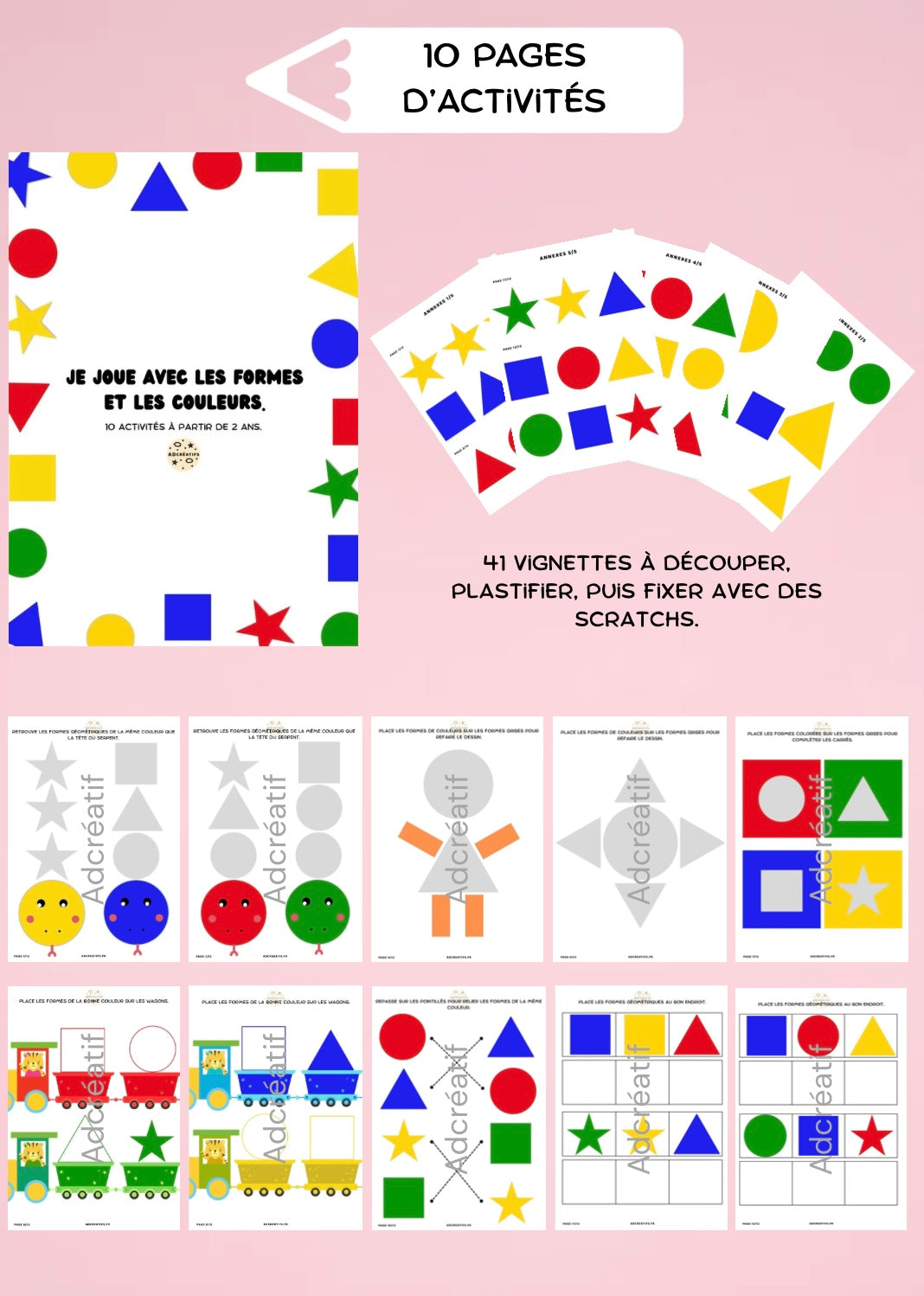 PDF – Formes & Couleurs