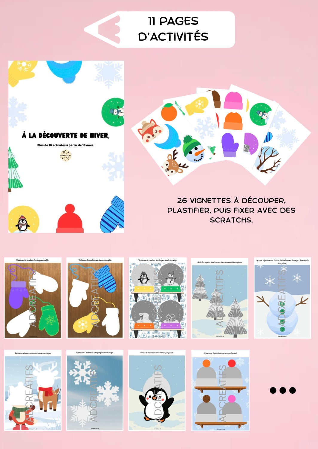 PDF - Activités Hiver - Dès 18 mois
