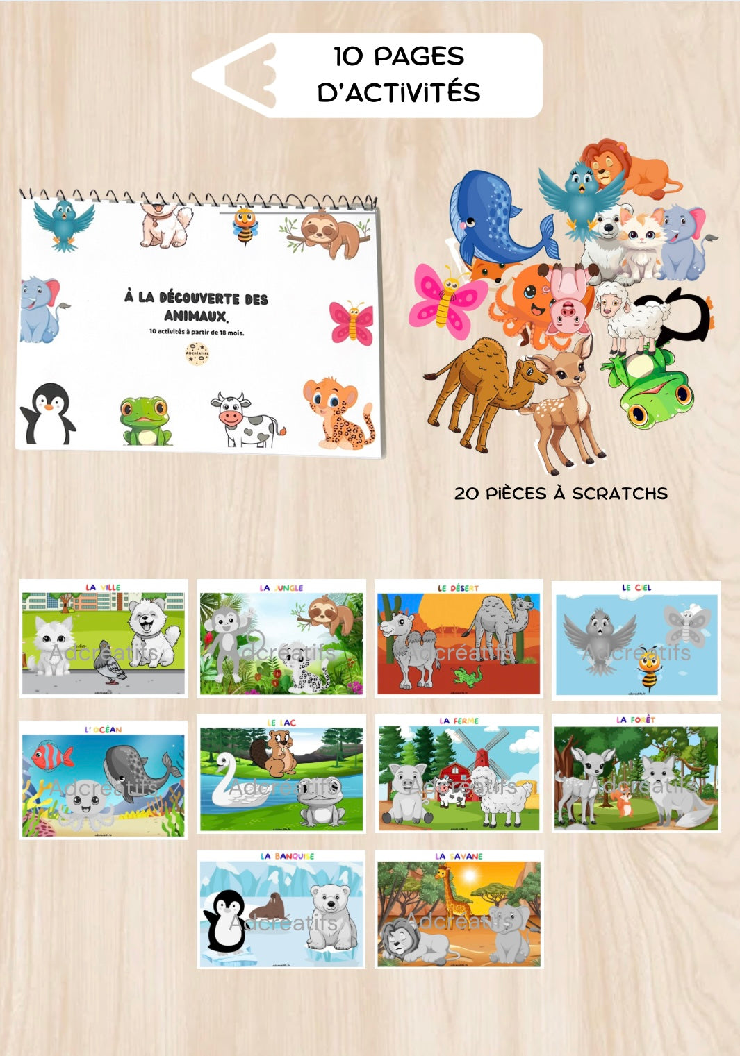 Livret d'Activités - Les animaux