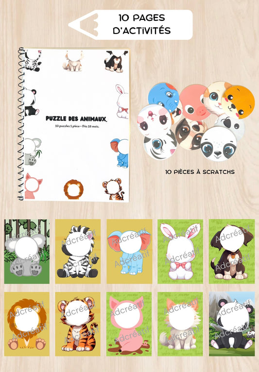 Livret d’Activités – Puzzle animaux