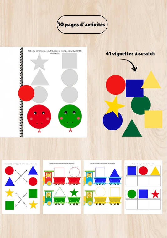 Livret d'activités - Formes et couleurs