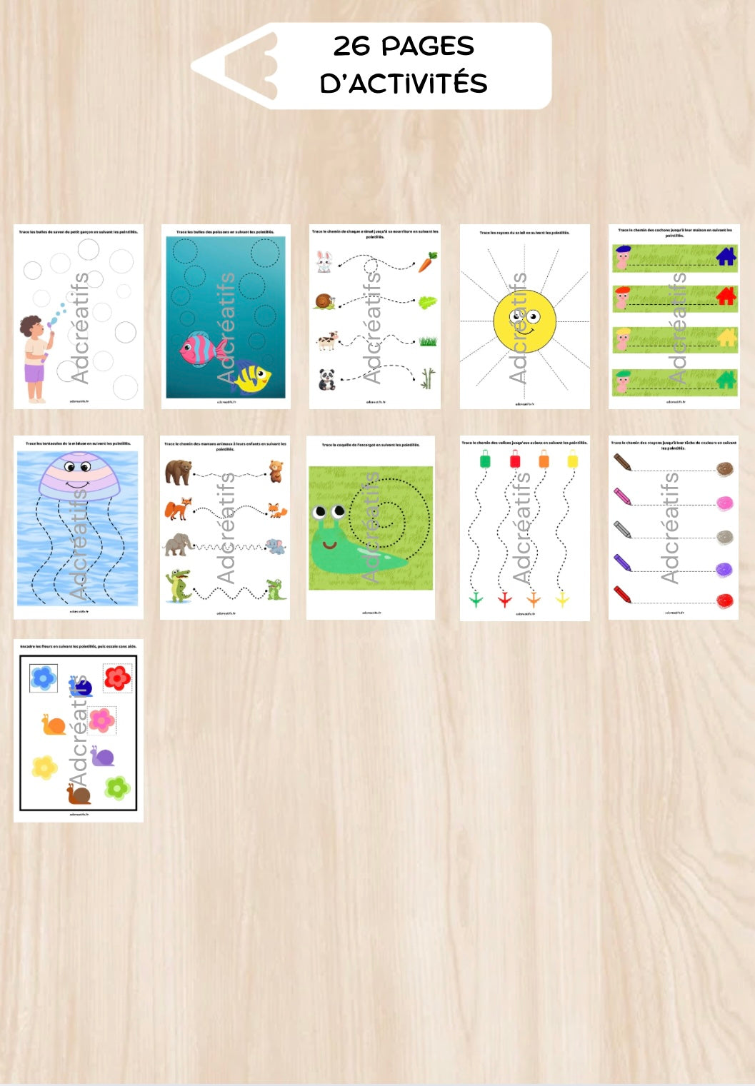 Livret d'activités - Jeux de graphisme
