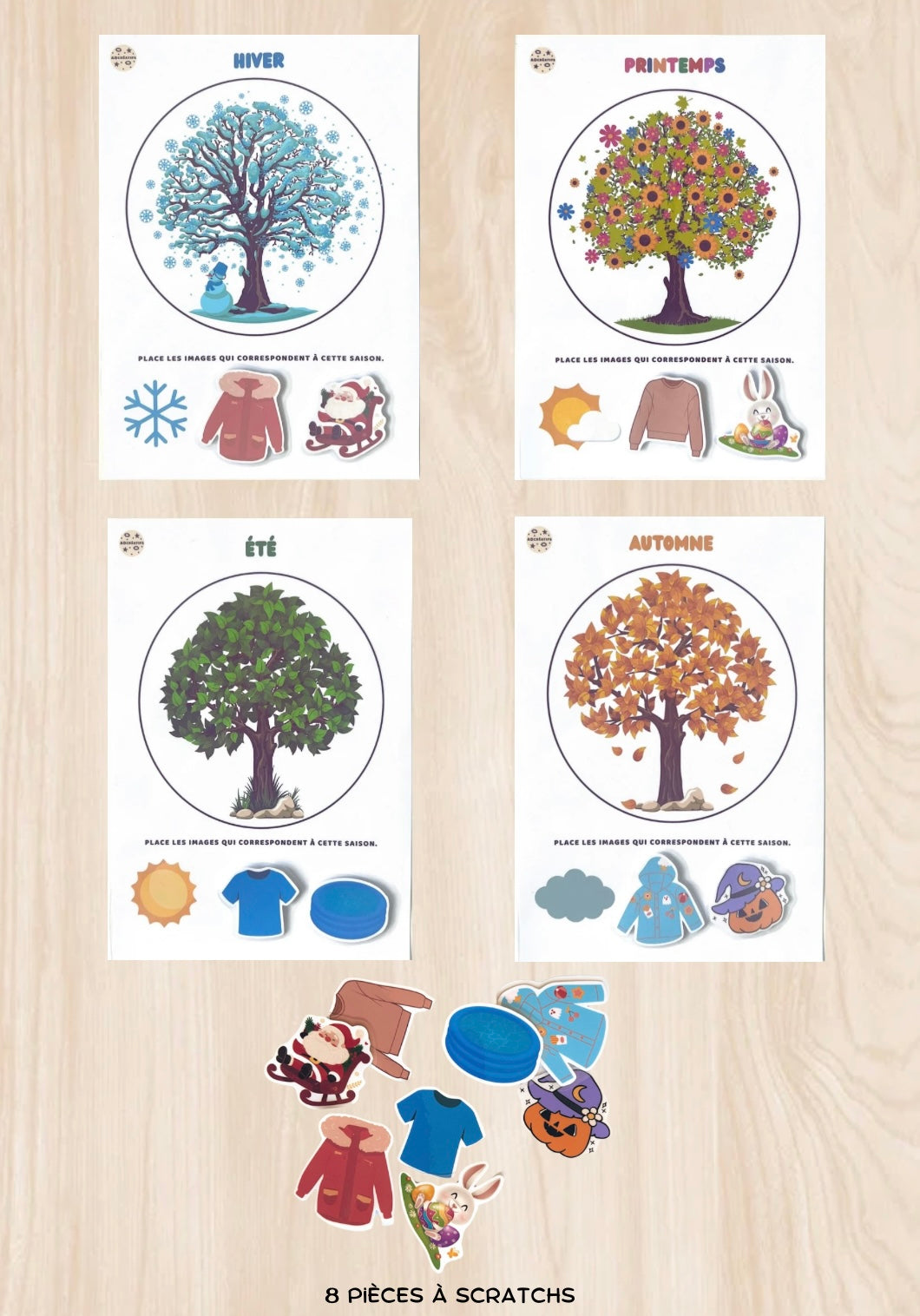 Affiches des 4 Saisons