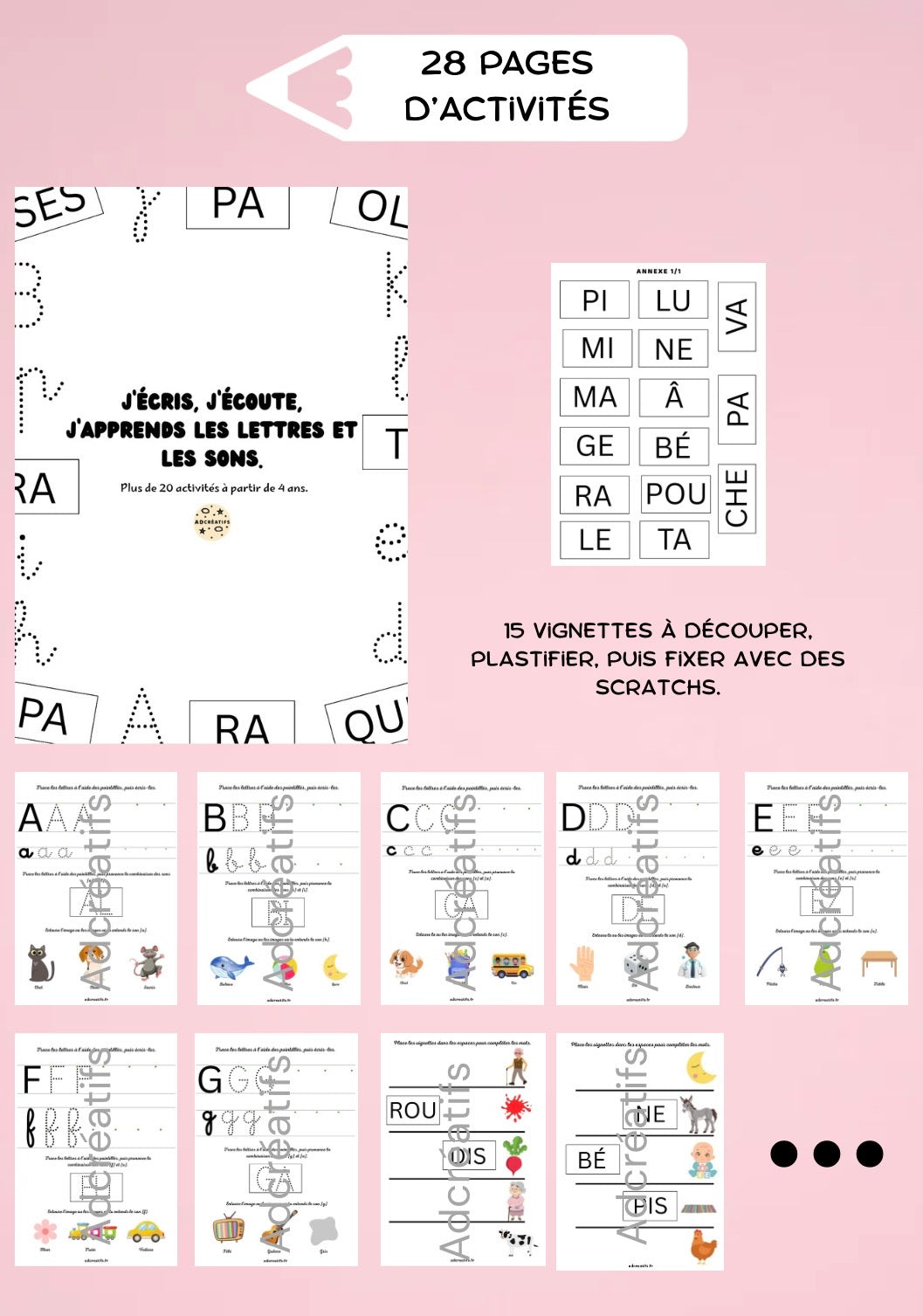 PDF - L’écriture des Lettres et Sons
