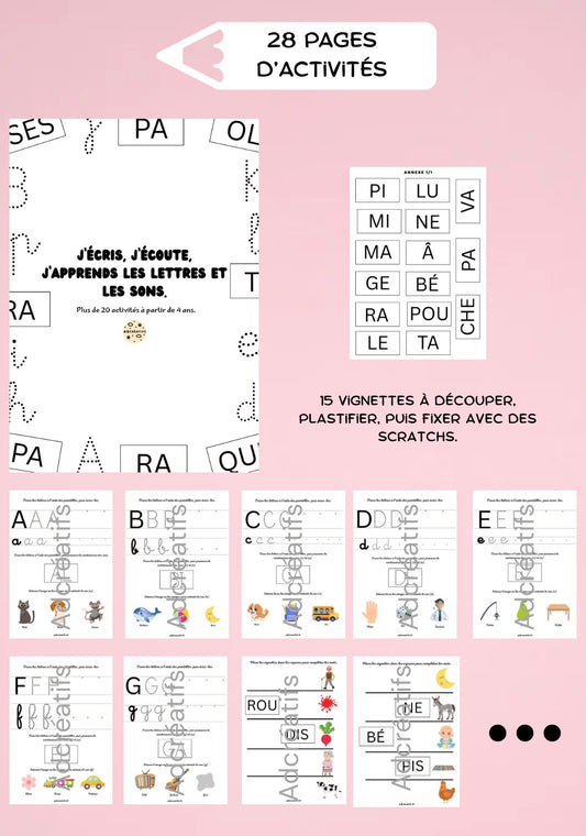 PDF - L’écriture des Lettres et Sons