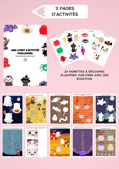 PDF - Activités Halloween - Dès 2 ans
