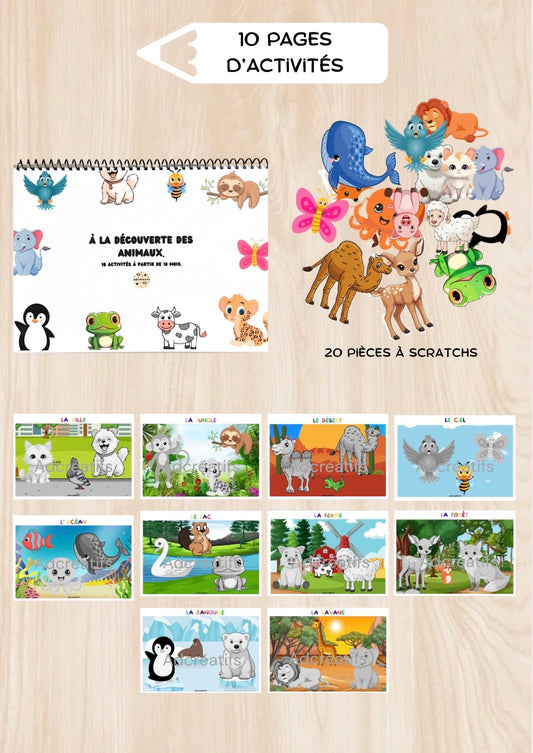 Livret d'Activités - Les animaux