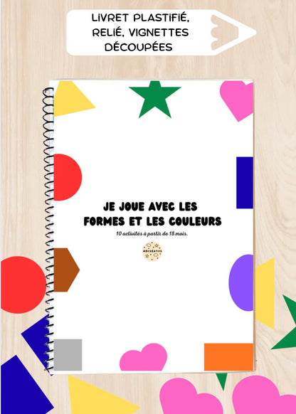 Livret d’Activités - formes et couleurs - Dès 18 mois