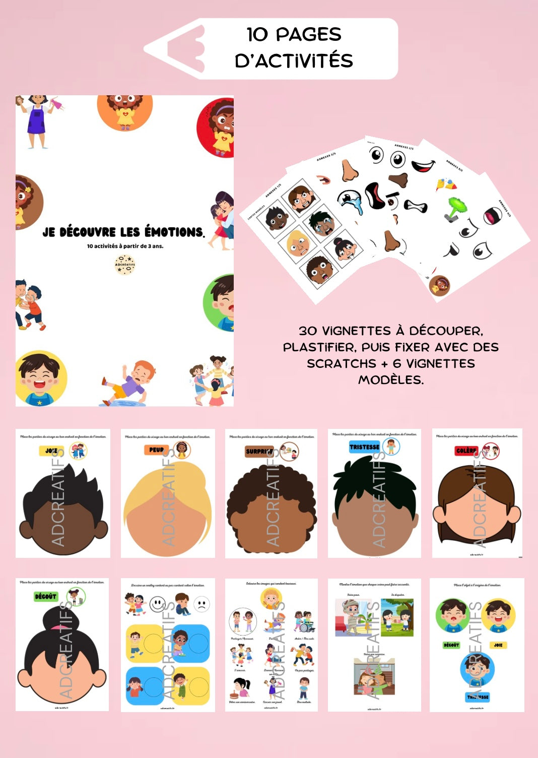 PDF - Activités - Les émotions