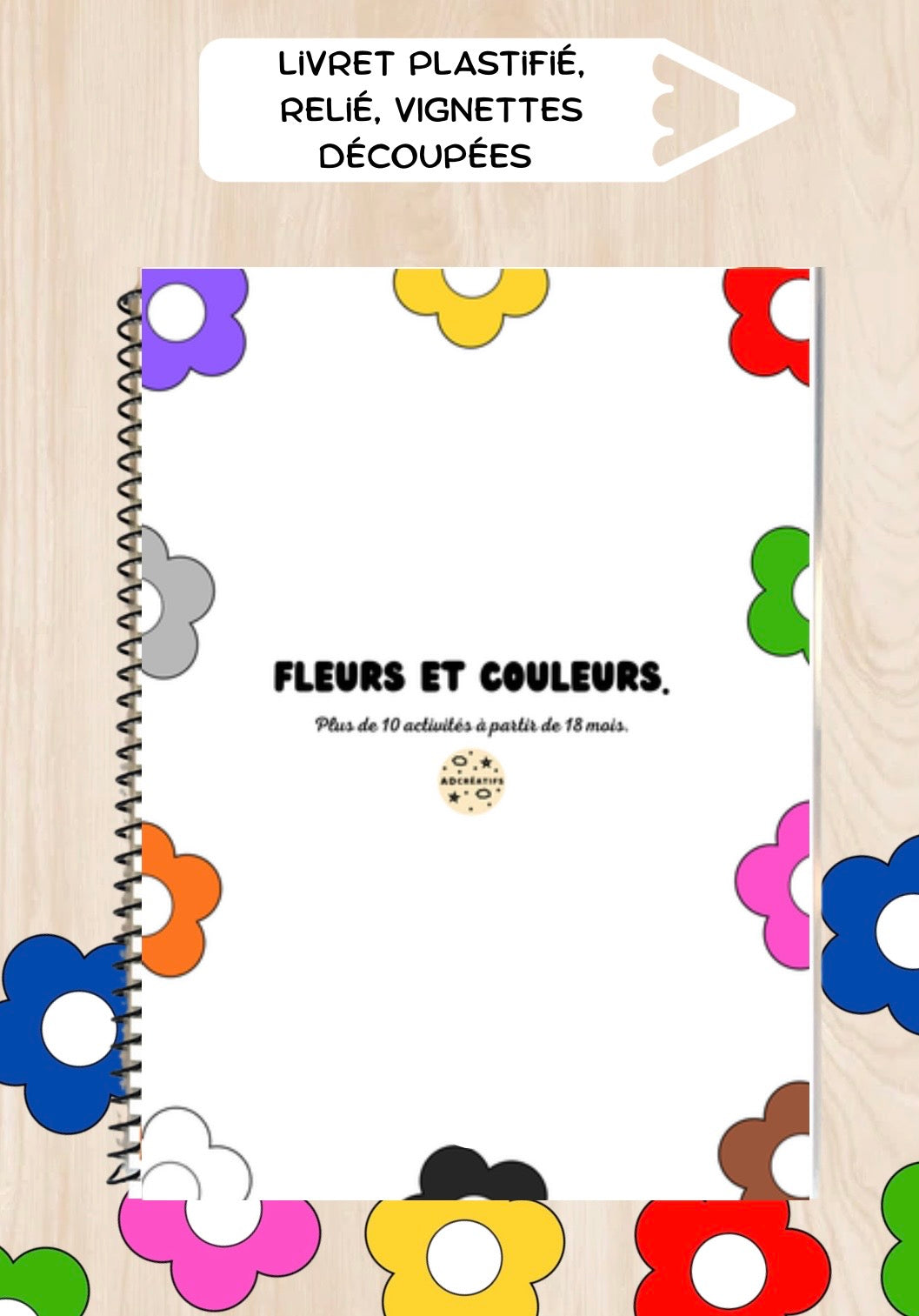 Livret d’Activités - couleurs - Dès 18mois