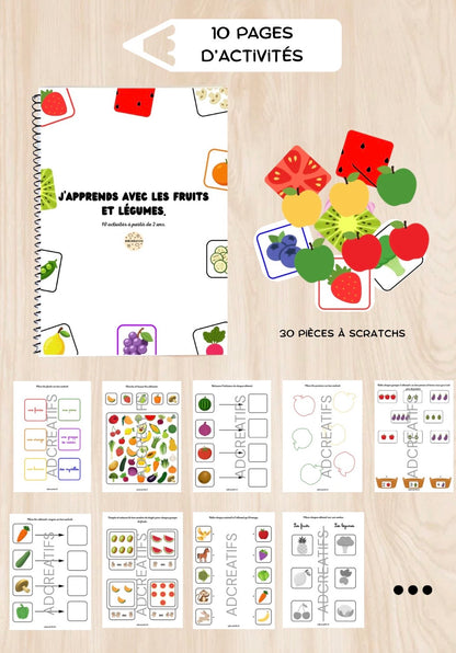 Livret d'Activités - Fruits et légumes
