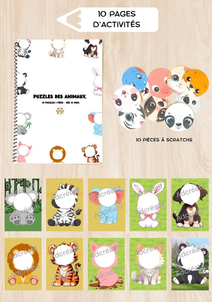 Livret d’Activités – Puzzle animaux