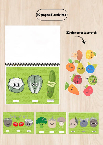 Livret d’Activités - Fruits  & légumes