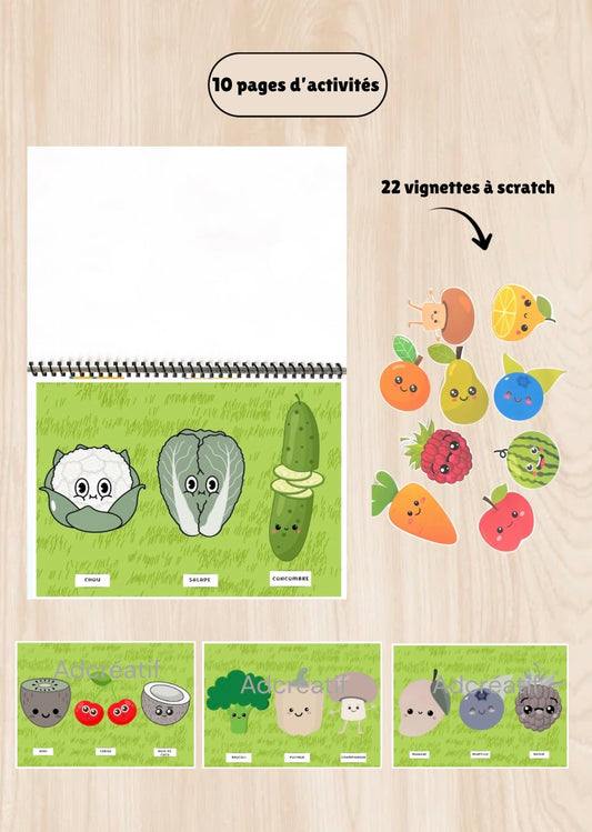Livret d’Activités - Fruits  & légumes