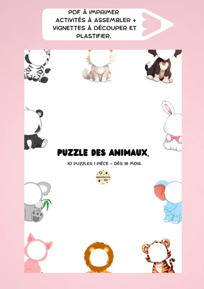 PDF - Puzzle animaux