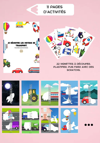 PDF - Les moyens de transport - Dès 18 mois