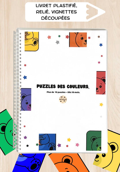 Livret d’Activités - Puzzles couleurs – dès 18 mois