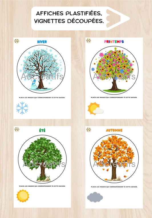 Affiches des 4 Saisons
