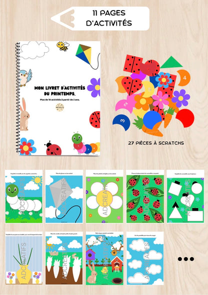 Livret d'Activités - Printemps - Dès 2 ans