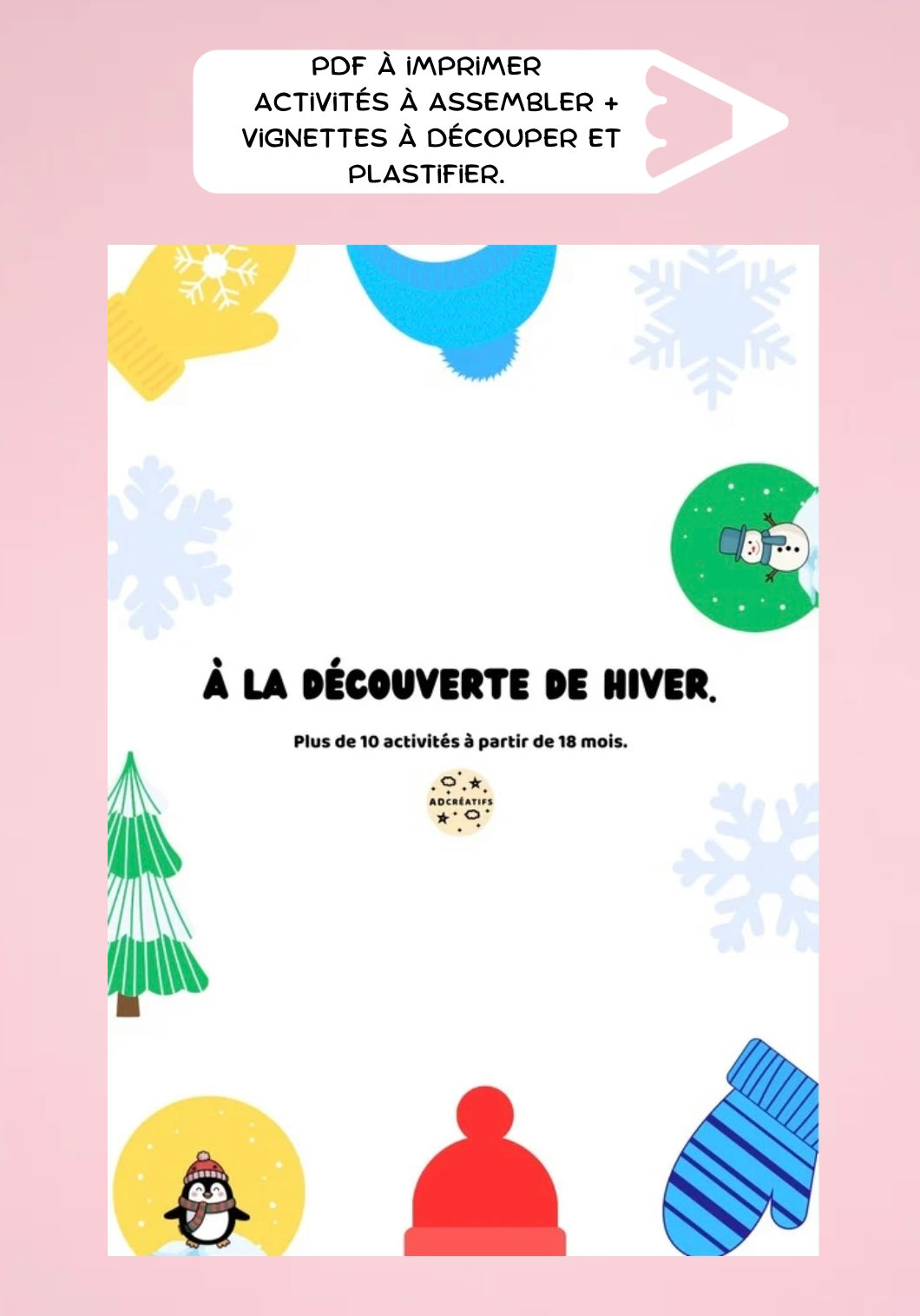 PDF - Activités Hiver - Dès 18 mois
