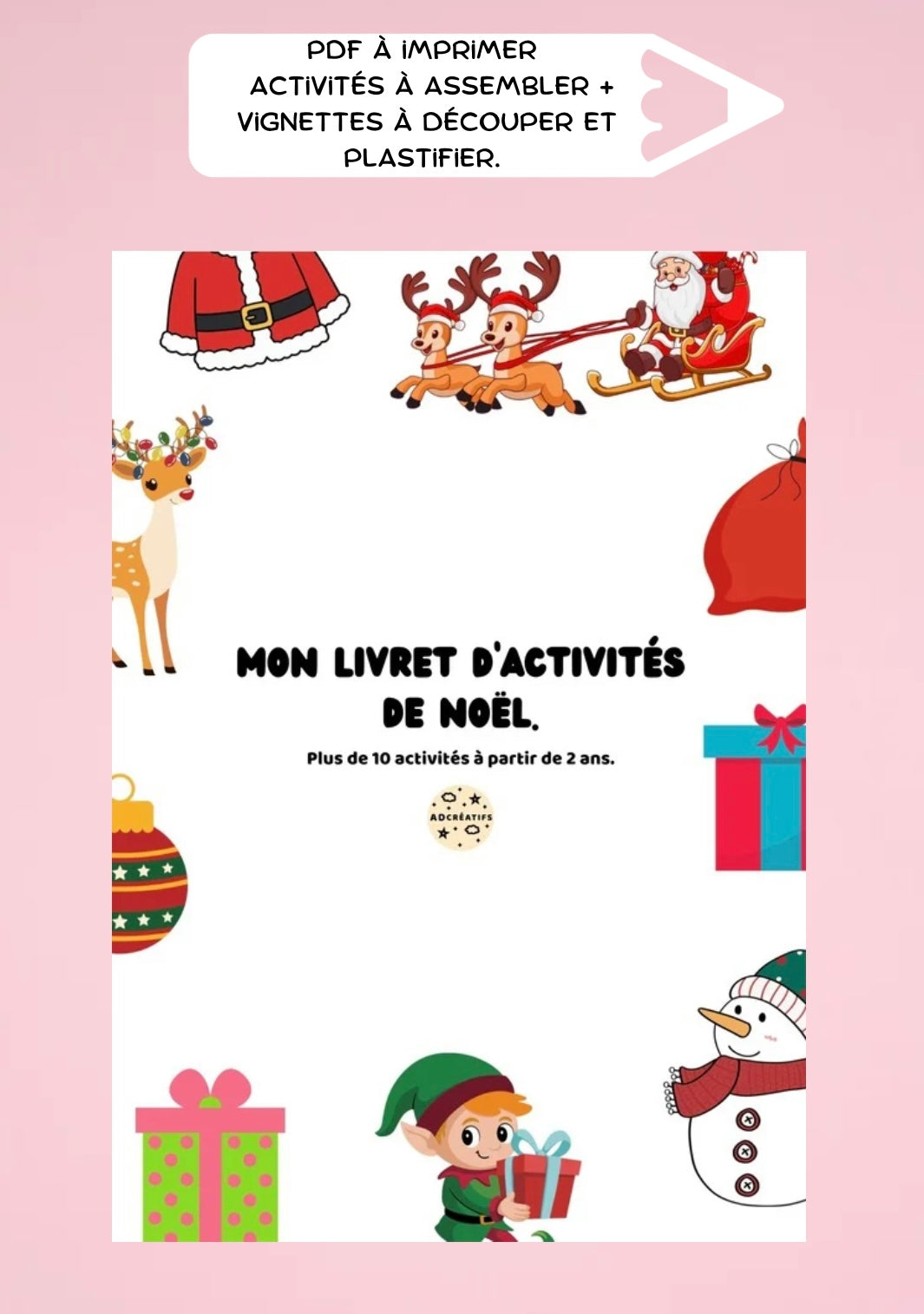 PDF - Activités Noël - Dès 2 ans