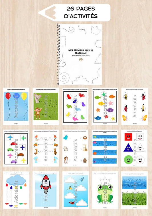 Livret d'activités - Jeux de graphisme