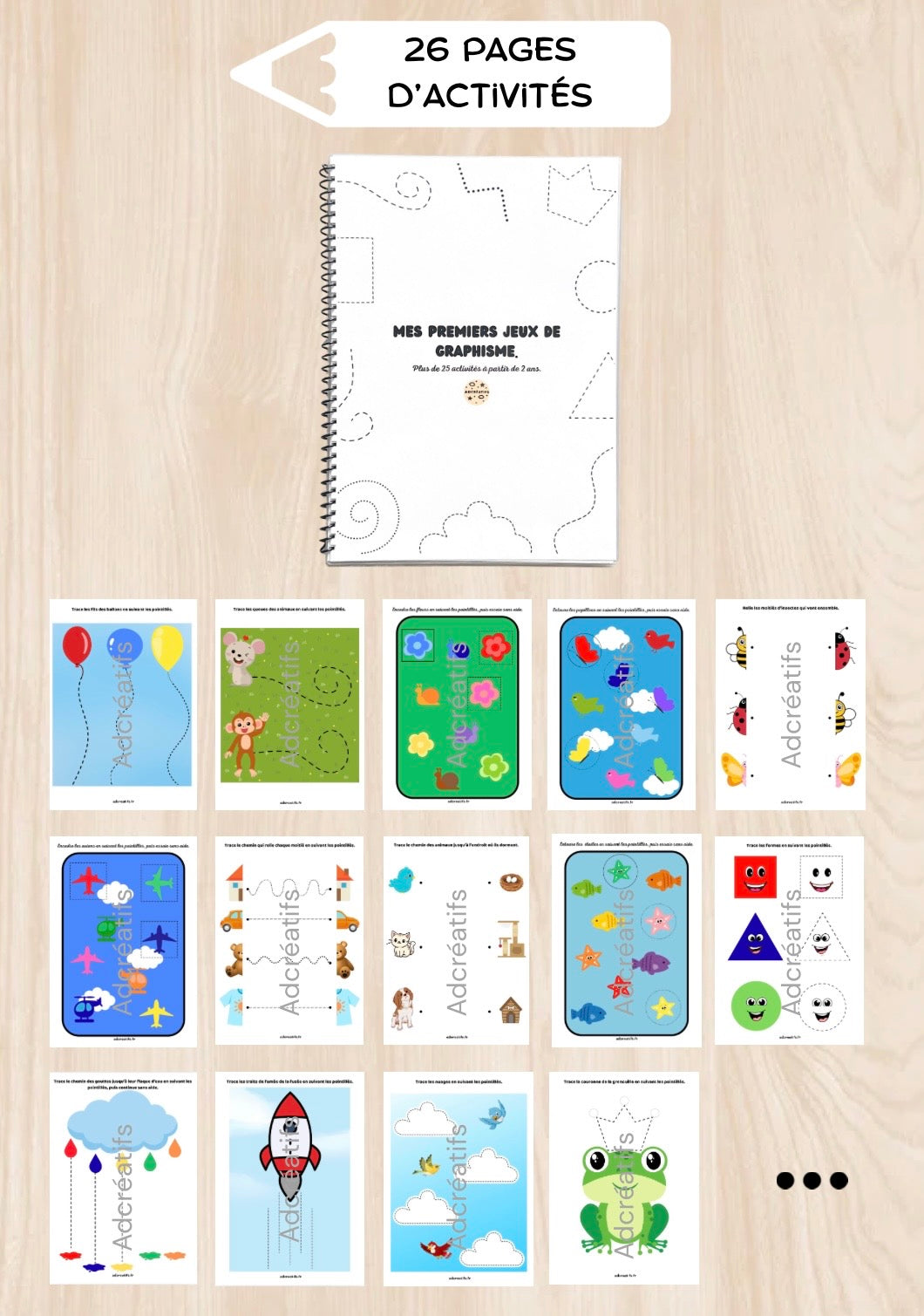 Livret d'activités - Jeux de graphisme