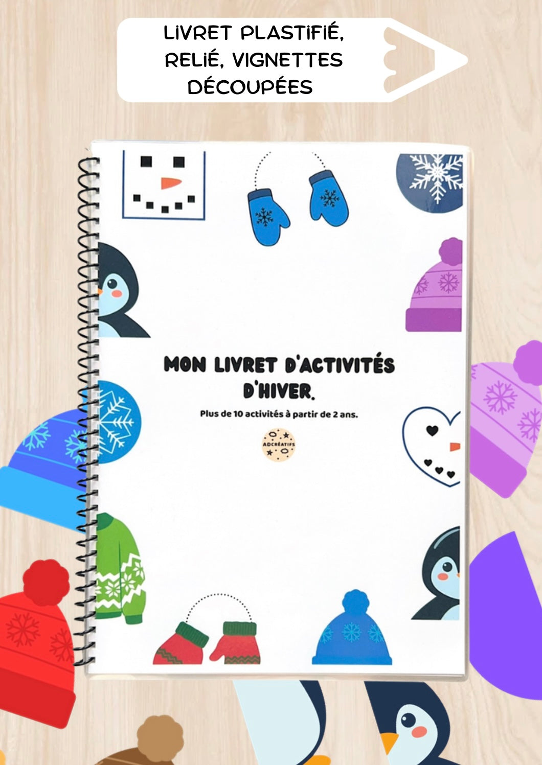 Livret d'Activités - Hiver - Dès 2 ans