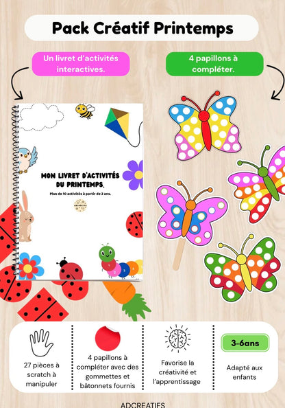 Pack créatif - Printemps