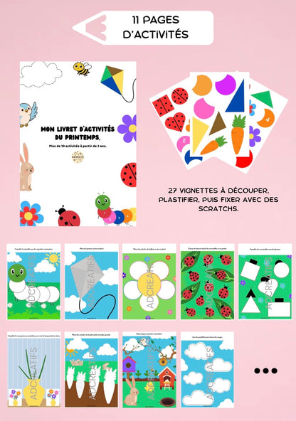 PDF - Activités Printemps - Dès 2 ans