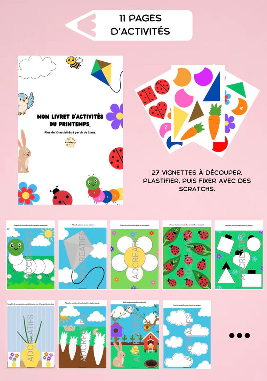 PDF - Activités Printemps - Dès 2 ans