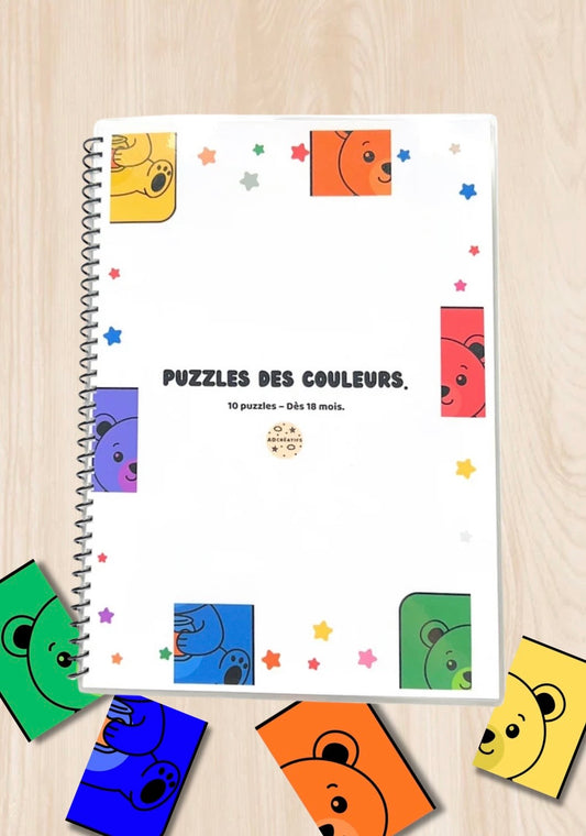 Livret d’Activités - Puzzles couleurs – dès 18 mois