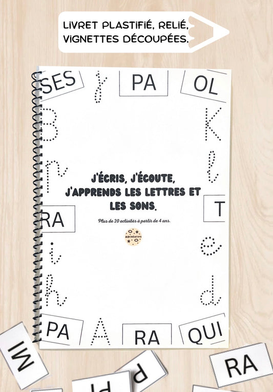 Livret d'activités -  L'écriture des Lettres et des Sons - 4 à 6 ans