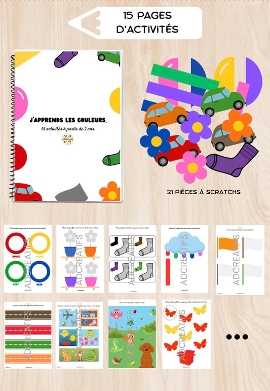 Livret d'activités - Couleurs