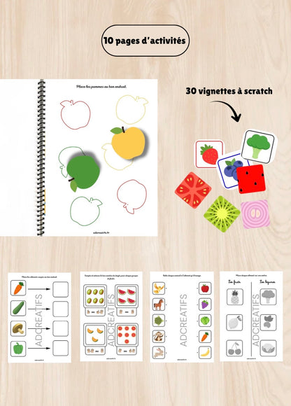 Livret d'Activités - Fruits et légumes