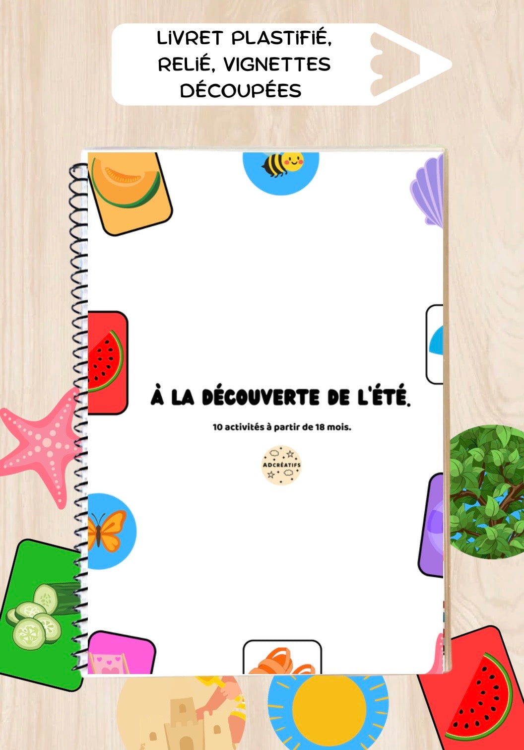 Livret d'Activités - Été - Dès 18 mois