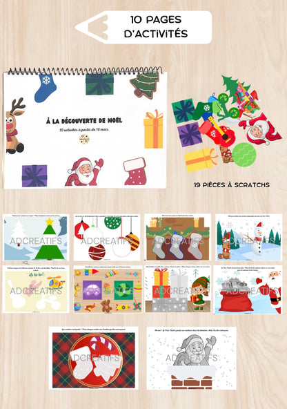 Livret d'Activités Noël - Dès 18 mois