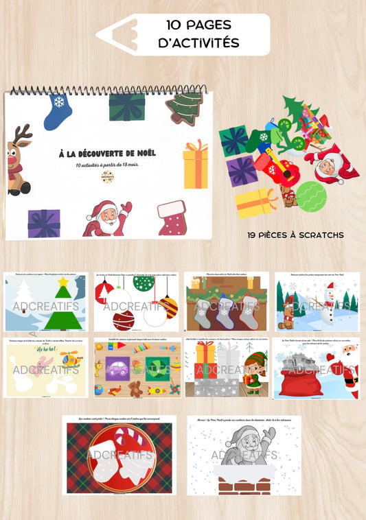 Livret d'Activités Noël - Dès 18 mois